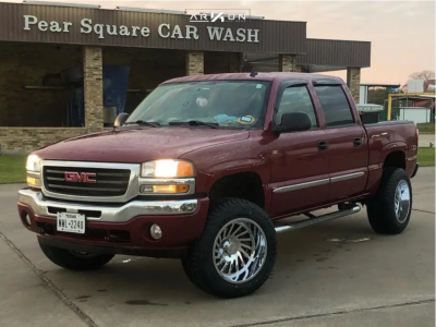 2006 GMC Sierra 1500 - 20x12 -51mm - ARKON OFF-ROAD Caesar - Suspension Lift 4" - 305/55R20