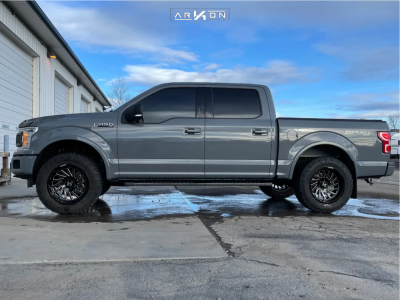 1 2019 F 150 Ford Rough Country Leveling Kit Arkon Off Road Caesar Black