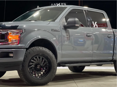 1 2019 F 150 Ford Rough Country Leveling Kit Arkon Off Road Caesar Black