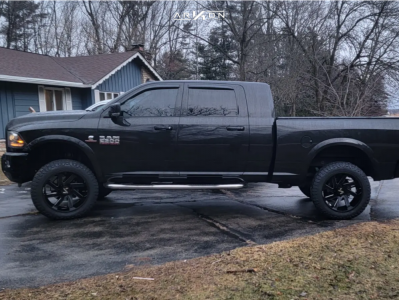 2018 Ram 2500 - 22x12 -51mm - ARKON OFF-ROAD Lincoln - Suspension Lift 2.5" - 35" x 12.5"