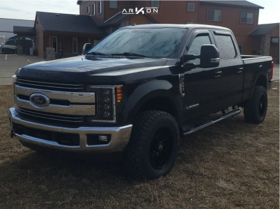 2017 Ford F-350 Super Duty - 20x10 -25mm - ARKON OFF-ROAD DaVinci - Stock Suspension - 35" x 12.5"