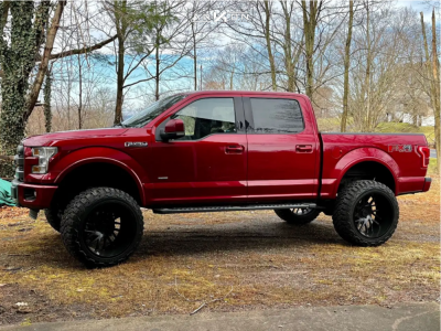 2015 Ford F-150 - 24x14 -81mm - ARKON OFF-ROAD Mandela - Suspension Lift 7" - 37" x 14.5"