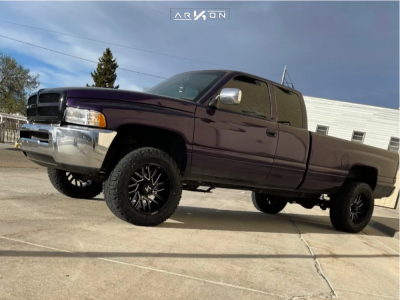 1996 Dodge Ram 2500 - 20x10 -25mm - ARKON OFF-ROAD Mandela - Stock Suspension - 305/55R20