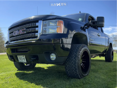 2013 GMC Sierra 2500 HD - 20x12 -51mm - ARKON OFF-ROAD DaVinci - Leveling Kit - 33" x 12.5"