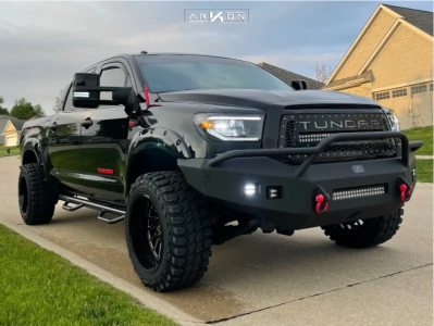 2011 Toyota Tundra - 20x12 -51mm - ARKON OFF-ROAD Caesar - Suspension Lift 2.5" - 33" x 12.5"