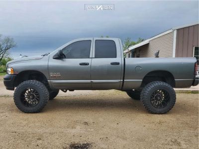2005 Dodge Ram 2500 - 22x12 -51mm - ARKON OFF-ROAD Mandela - Suspension Lift 5" - 37" x 12.5"