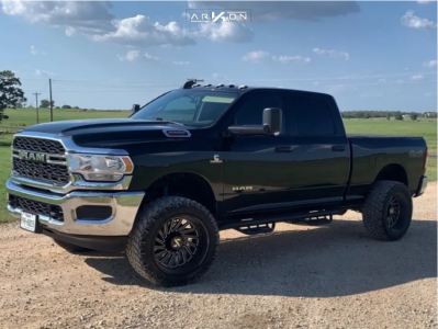 2019 Ram 2500 - 22x12 -51mm - ARKON OFF-ROAD Caesar - Leveling Kit - 35" x 12.5"