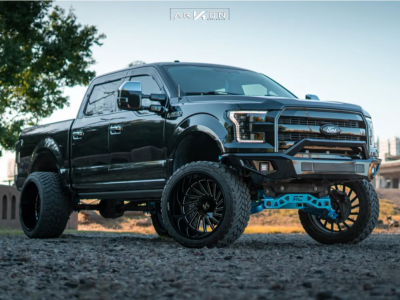 2015 Ford F-150 - 24x14 -81mm - ARKON OFF-ROAD Caesar - Suspension Lift 6" - 35" x 13.5"