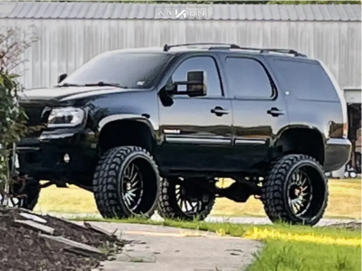 2010 Chevrolet Tahoe - 26x14 -81mm - ARKON OFF-ROAD Caesar - Suspension Lift 7.5" - 37" x 13.5"