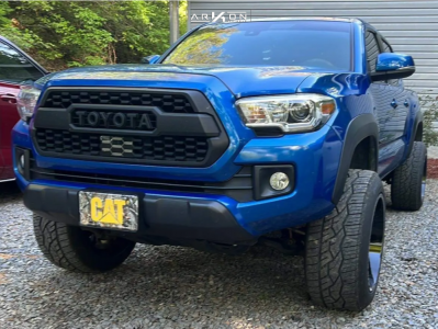 2018 Toyota Tacoma - 20x12 -51mm - ARKON OFF-ROAD DaVinci - Suspension Lift 3" - 285/50R20