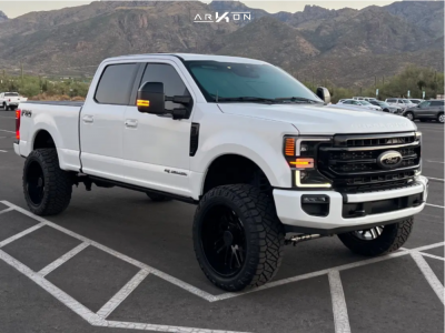 2021 Ford F-250 Super Duty - 24x12 -51mm - ARKON OFF-ROAD Mandela - Suspension Lift 4" - 37" x 13.5"