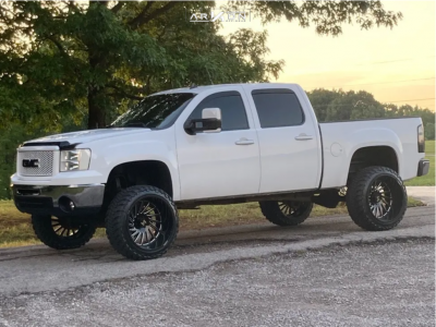 2012 GMC Sierra 1500 - 24x14 -81mm - ARKON OFF-ROAD Caesar - Suspension Lift 6" - 35" x 13.5"