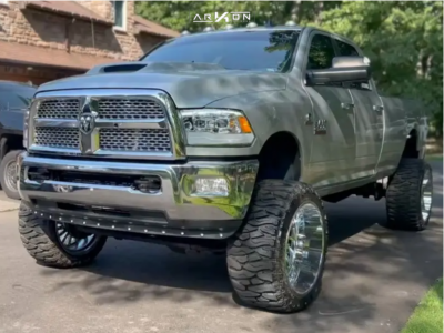 2014 Ram 2500 - 24x14 -81mm - ARKON OFF-ROAD Caesar - Suspension Lift 6" - 375/40R24