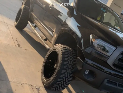 2012 Toyota Tundra - 22x12 -51mm - ARKON OFF-ROAD DaVinci - Suspension Lift 6" - 35" x 12.5"
