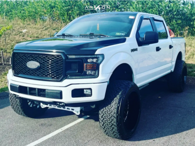 2019 Ford F-150 - 24x14 -76mm - ARKON OFF-ROAD Caesar - Suspension Lift 7" - 37" x 13.5"