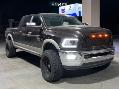 2010 Dodge Ram 3500 - 22x12 -51mm - ARKON OFF-ROAD Caesar - Suspension Lift 2.5" - 35" x 12.5"