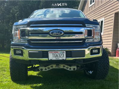 1 2018 F 150 Ford Xlt Rough Country Suspension Lift 6in Arkon Off Road Lincoln Chrome