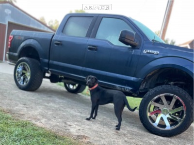 1 2018 F 150 Ford Xlt Rough Country Suspension Lift 6in Arkon Off Road Lincoln Chrome