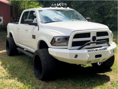 2016 Ram 2500 - 24x14 -81mm - ARKON OFF-ROAD Mandela - Suspension Lift 2.5" - 35" x 15.5"