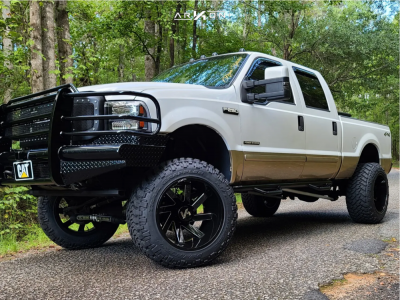 2001 Ford F-250 Super Duty - 22x14 -81mm - ARKON OFF-ROAD Lincoln - Suspension Lift 6" - 37" x 13.5"