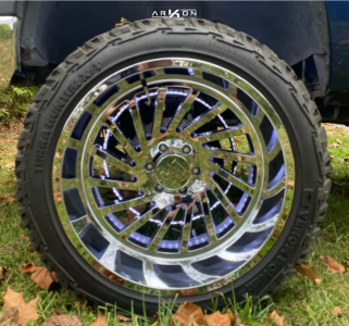 2002 Chevrolet Silverado 1500 Wheel Offset Super Aggressive 3"-5