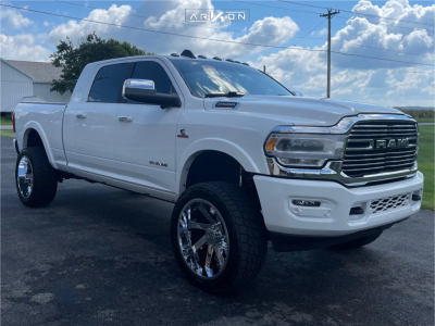 2020 Ram 2500 - 24x12 -51mm - ARKON OFF-ROAD Lincoln - Suspension Lift 4" - 325/45R24