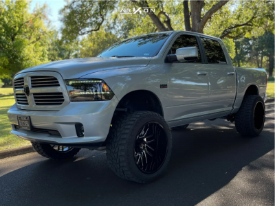 2018 Ram 1500 - 24x14 -81mm - ARKON OFF-ROAD Mandela - Suspension Lift 6" - 36" x 14.5"