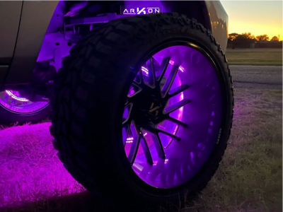 1 2018 1500 Ram Sport Bds Suspension Lift 8in Arkon Off Road Mandela Black Milled