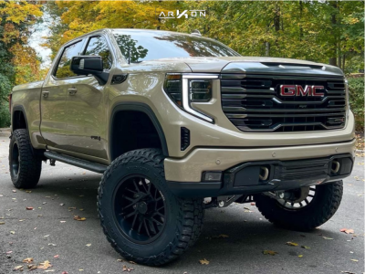 2022 GMC Sierra 1500 - 20x10 -25mm - ARKON OFF-ROAD Mandela - Suspension Lift 9" - 37" x 12.5"
