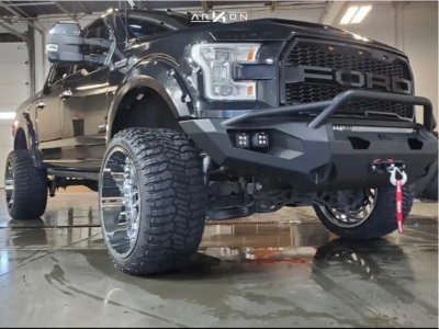 2015 Ford F-150 - 24x14 -81mm - ARKON OFF-ROAD Caesar - Suspension Lift 6" - 35" x 13.5"