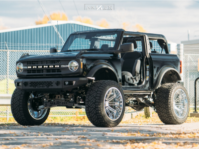 2022 Ford Bronco - 24x14 -81mm - ARKON OFF-ROAD Churchill - Suspension Lift 7" - 365/45R24