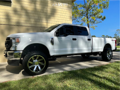 2021 Ford F-250 Super Duty - 22x12 -51mm - ARKON OFF-ROAD Lincoln - Suspension Lift 3.5" - 35" x 12.5"