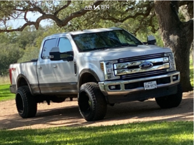 2018 Ford F-250 Super Duty - 22x14 -81mm - ARKON OFF-ROAD Lincoln - Leveling Kit - 35" x 12.5"