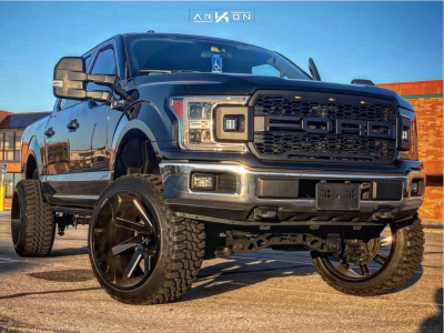 2018 Ford F-150 - 24x14 -81mm - ARKON OFF-ROAD Lincoln - Suspension Lift 6" - 35" x 12.5"