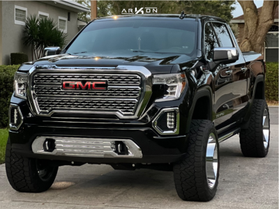 1 2022 Sierra 1500 Limited Gmc Bds Suspension Lift 6in Arkon Off Road Caesar Chrome