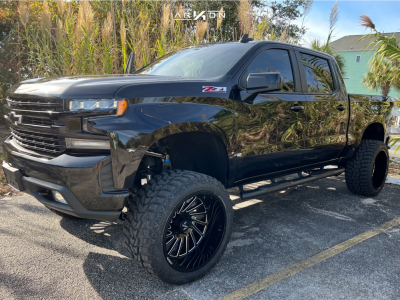 2020 Chevrolet Silverado 1500 - 24x14 -81mm - ARKON OFF-ROAD Caesar - Suspension Lift 9" - 36" x 14.5"