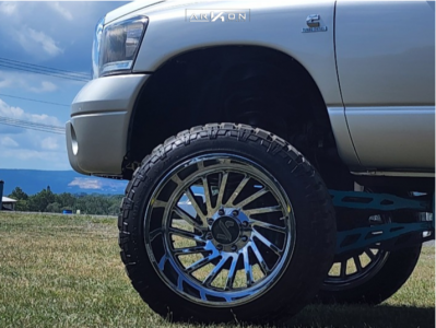 1 2006 Ram 3500 Dodge Bds Suspension Lift 8in Arkon Off Road Caesar Chrome