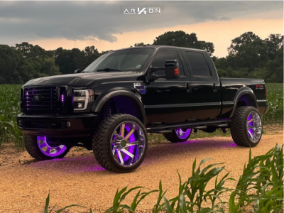 2008 Ford F-250 Super Duty - 26x14 -81mm - ARKON OFF-ROAD Lincoln - Suspension Lift 4.5" - 35" x 13.5"