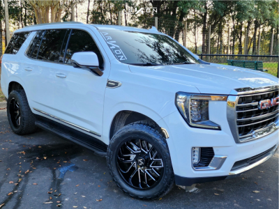 2021 GMC Yukon - 20x10 -25mm - ARKON OFF-ROAD Mandela - Stock Suspension - 275/55R20