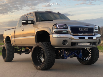 2006 GMC Sierra 1500 - 24x14 -81mm - ARKON OFF-ROAD Caesar - Suspension Lift 10" - 35" x 13.5"