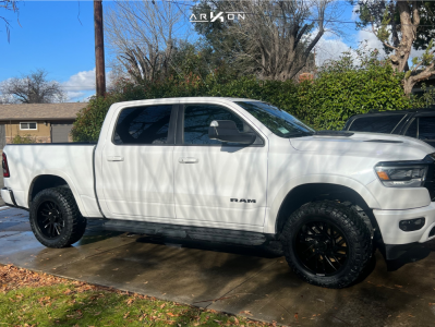 2021 Ram 1500 - 20x10 -25mm - ARKON OFF-ROAD Mandela - Leveling Kit - 33" x 12.5"