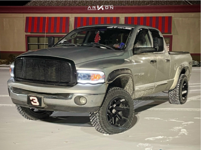 2002 Dodge Ram 1500 - 20x12 -51mm - ARKON OFF-ROAD Lincoln - Suspension Lift 2.5" - 33" x 12.5"
