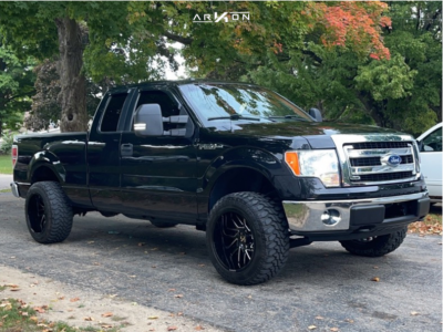 2014 Ford F-150 - 20x12 -51mm - ARKON OFF-ROAD Mandela - Leveling Kit - 33" x 12.5"