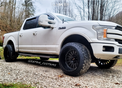 2018 Ford F-150 - 22x14 -81mm - ARKON OFF-ROAD Alexander - Suspension Lift 2.5" - 33" x 12.5"