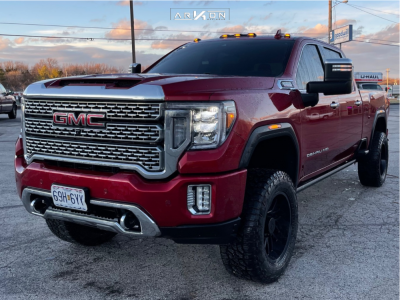 2021 GMC Sierra 2500 HD - 20x10 -25mm - ARKON OFF-ROAD Mandela - Suspension Lift 3" - 35" x 12.5"