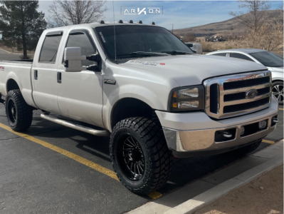 2007 Ford F-250 Super Duty - 20x10 -25mm - ARKON OFF-ROAD Caesar - Suspension Lift 3" - 35" x 12.5"