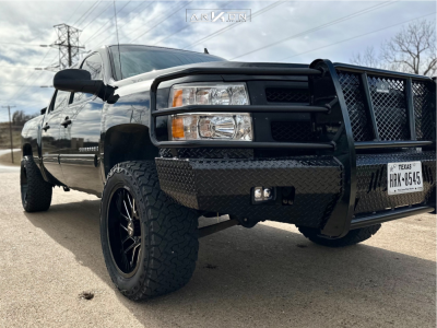 2008 Chevrolet Silverado 1500 - 20x10 -24mm - ARKON OFF-ROAD Mandela - Leveling Kit - 33" x 12.5"