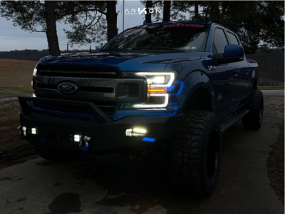 2018 Ford F-150 - 20x12 -51mm - ARKON OFF-ROAD Caesar - Suspension Lift 6" - 35" x 12.5"