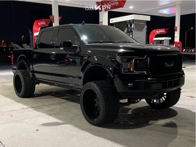 2020 Ford F-150 - 24x14 -81mm - ARKON OFF-ROAD Mandela - Suspension Lift 6" - 35" x 14.5"