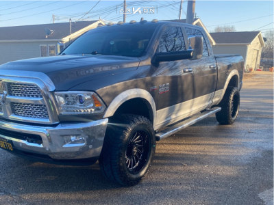 2016 Ram 2500 - 20x10 -25mm - ARKON OFF-ROAD Caesar - Stock Suspension - 305/55R20
